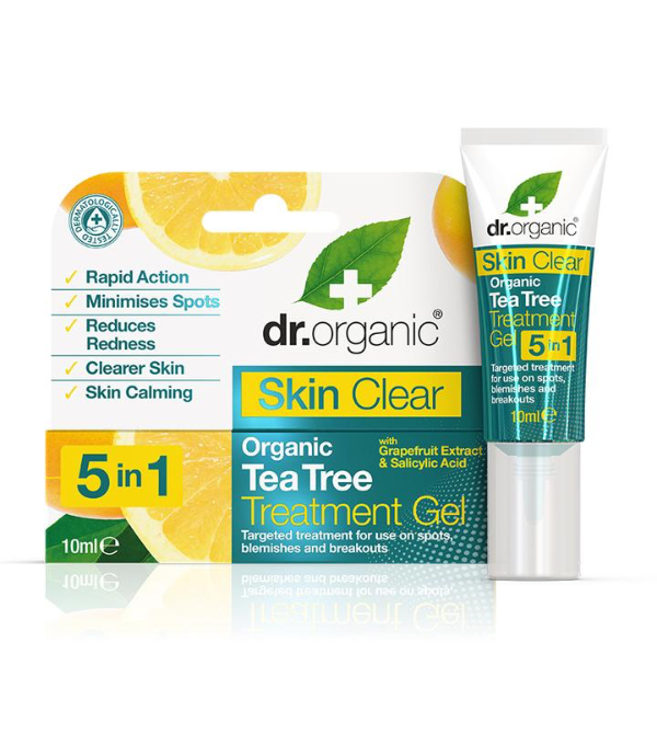 Dr Organic Skin Clear 5 in 1 Treatment Gel 10ml